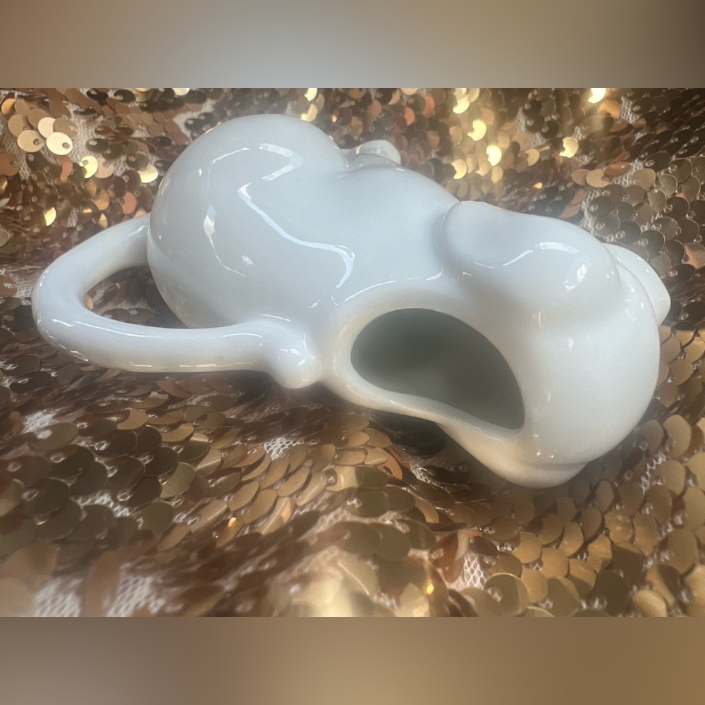 White porcelain dog/Labrador creamer - Picture 4 of 4